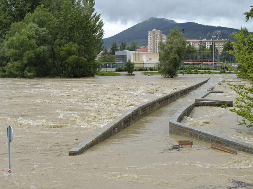 Inundaciones en Navarra