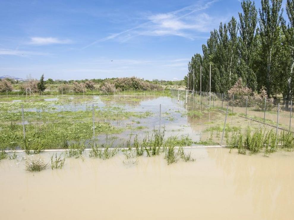 Crecida del río Ebro