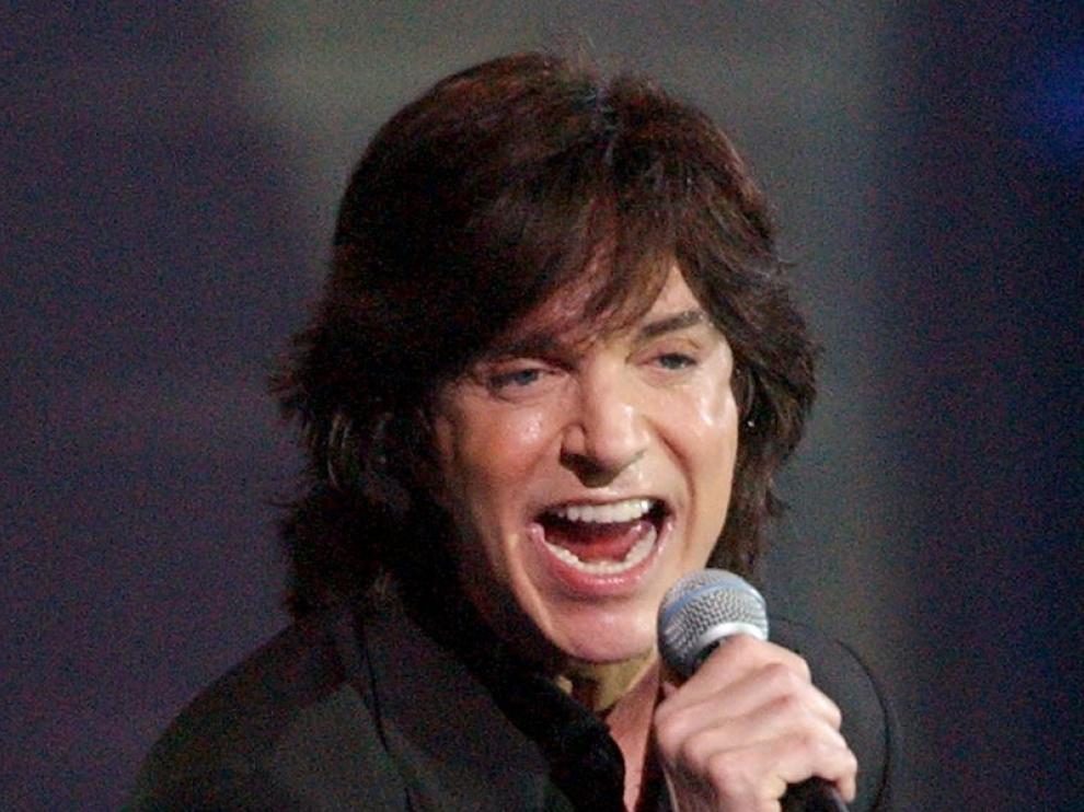 El cantante Camilo Sesto