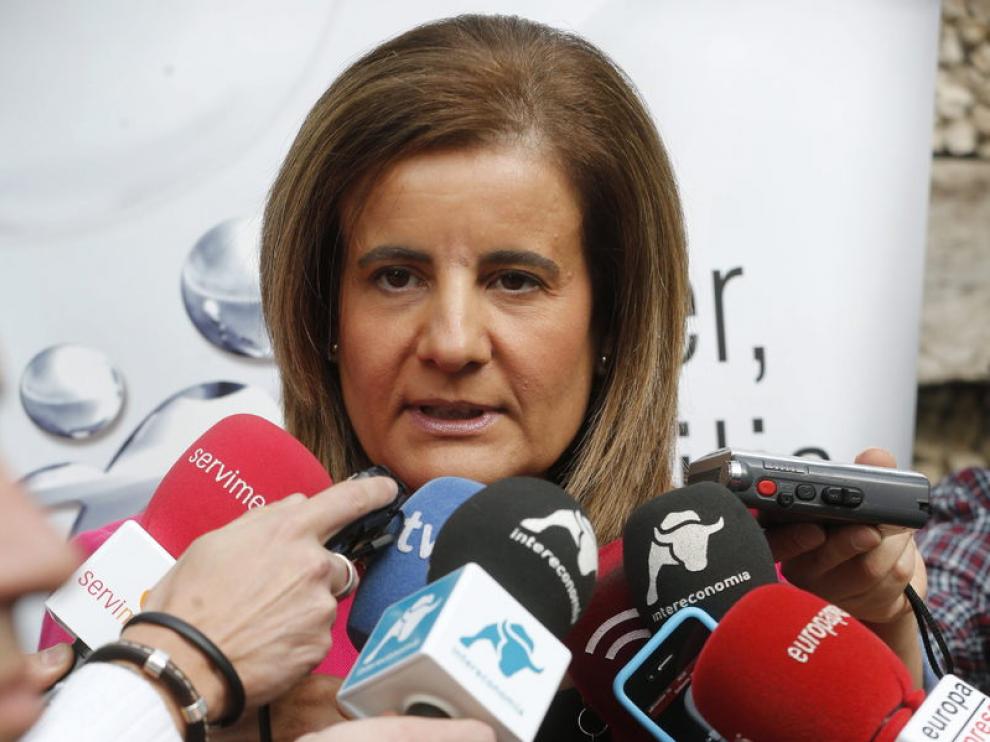 La ministra Banez