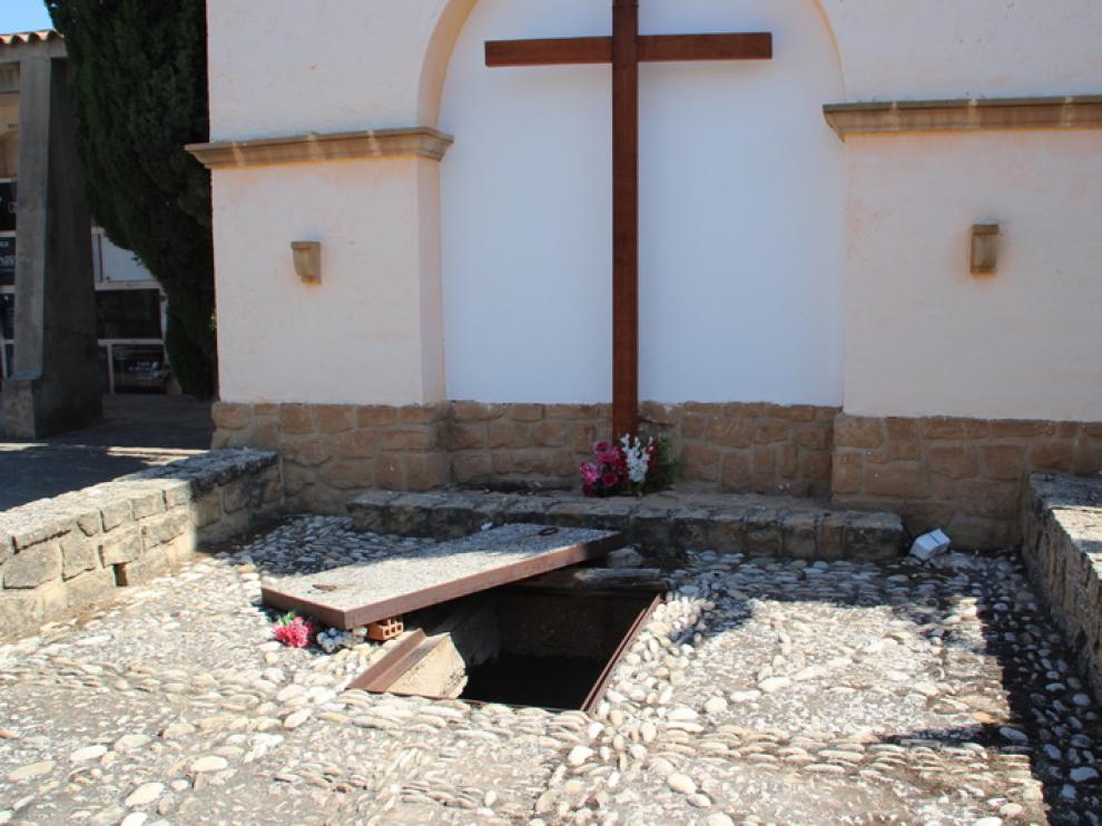 El osario de Alcañiz, siempre abierto