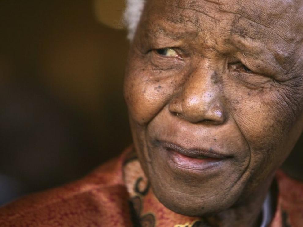 Nelson Mandela en una imagen de archivo