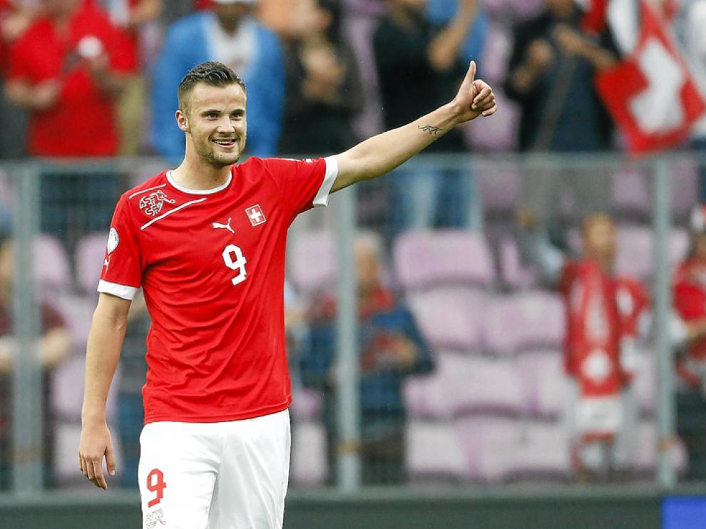 Seferovic, con el combinado suizo