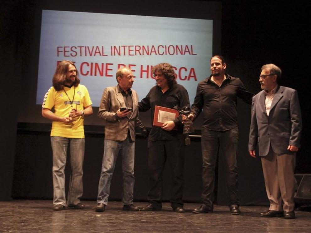 Imagen de algunos de los premiados