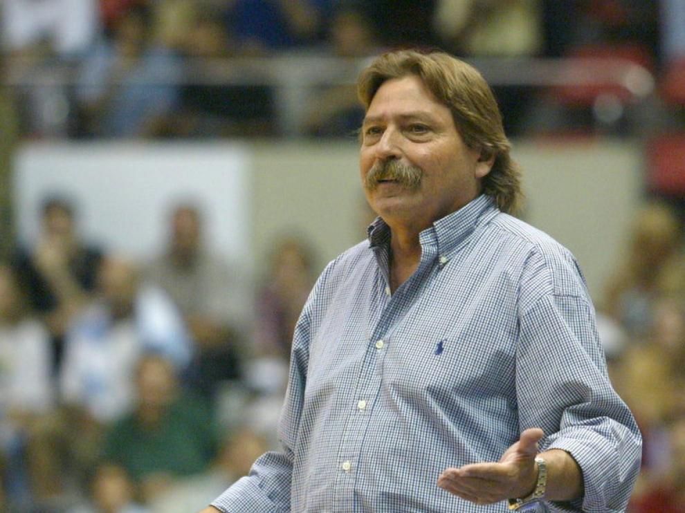 Manel Comas, en un partido
