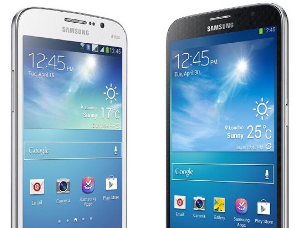 El diseño del Mega es muy similar al resto de la familia Galaxy