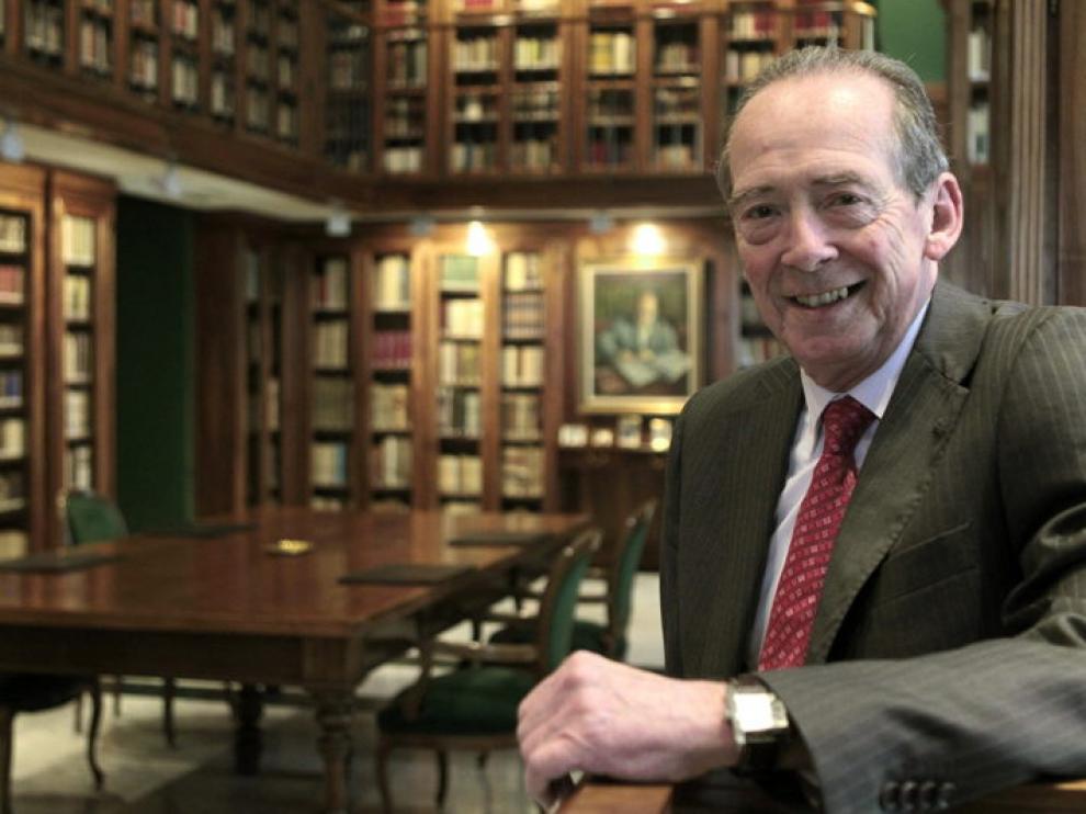 El director de la Real Academia Española, José Manuel Blecua