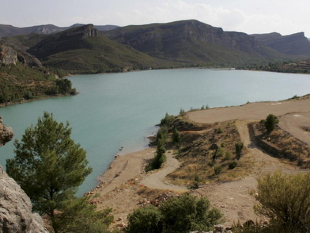 El embalse de Santolea