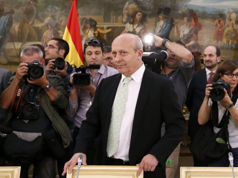 El ministro Wert en una imagen de archivo
