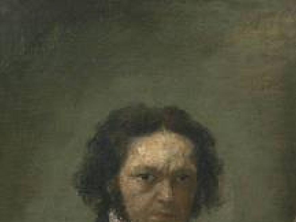 Autorretrato de Goya en el Museo del Prado