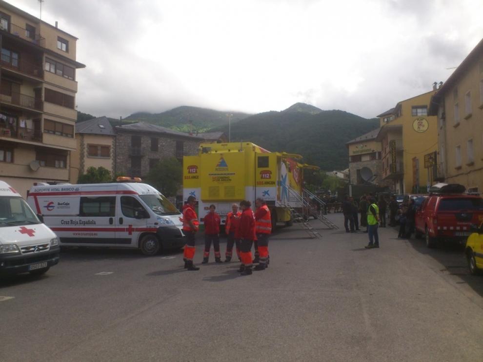 Voluntarios en Benasque