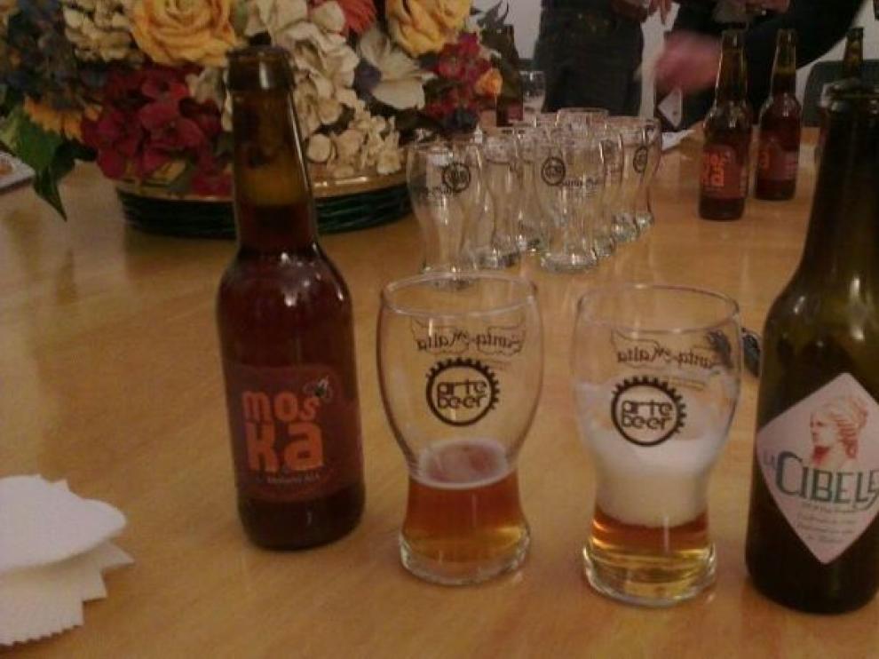 Cerveza Moska y Cibeles, dos marcas que se pueden disfrutar en Artebeer