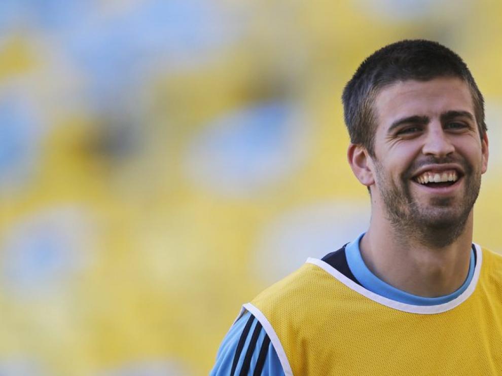 El internacional español Gerard Piqué