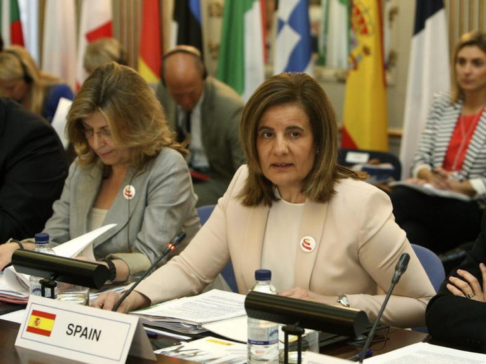 La ministra de Empleo, Fátima Bañez, en una imagen de archivo