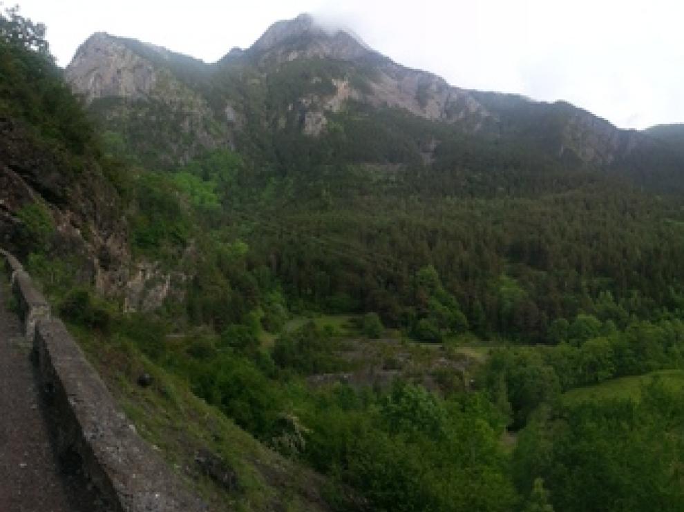 Así está el paisaje del valle de Benasque