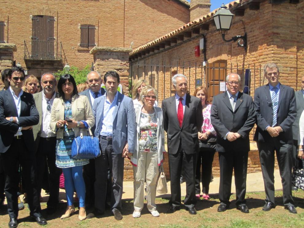 Modesto Lobón inauguró el nuevo Centro de Interpretación de la Naturaleza del Paisaje Protegido de San Juan de la Peña y Monte Oroel