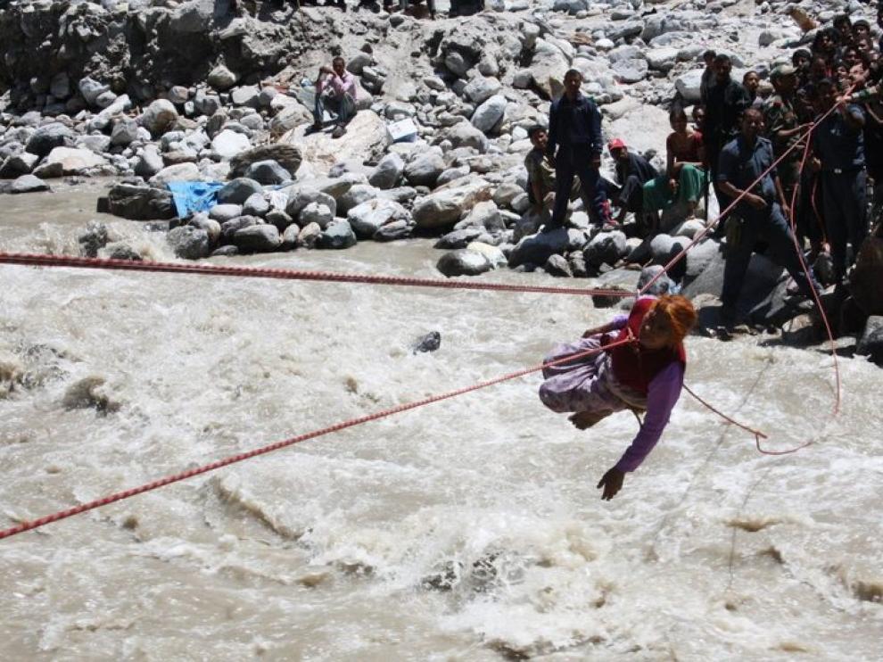 Rescate en la India