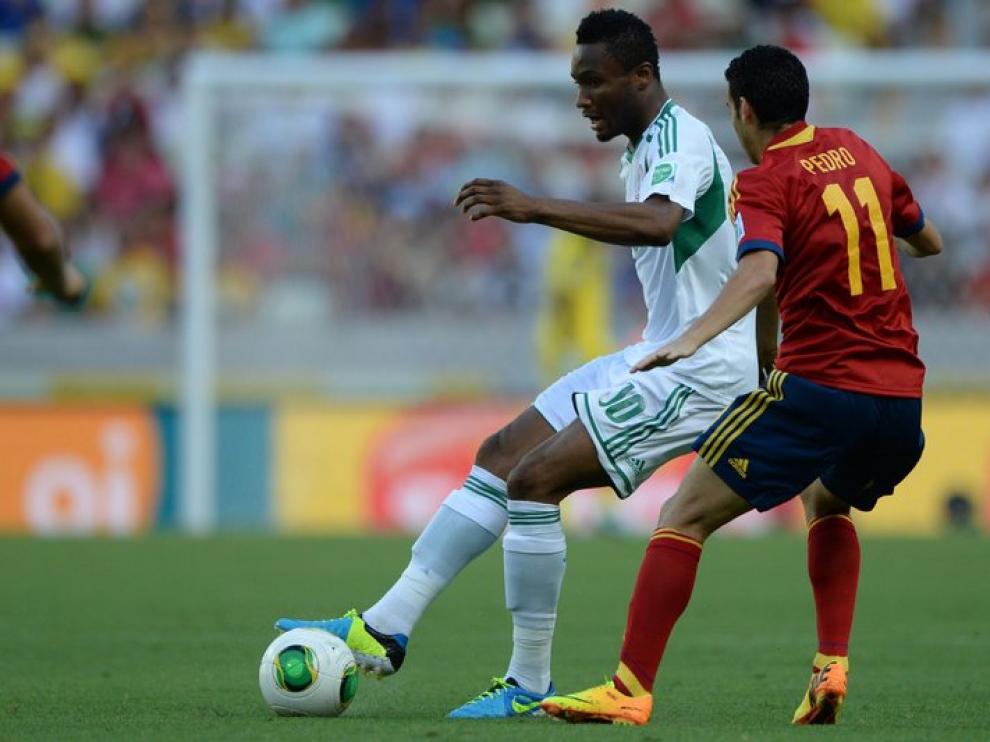 Imágenes del partido Nigeria - España de la Copa Confederaciones