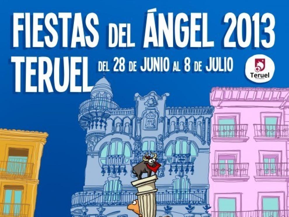 Cartel de las Fiestas del Ángel 2013