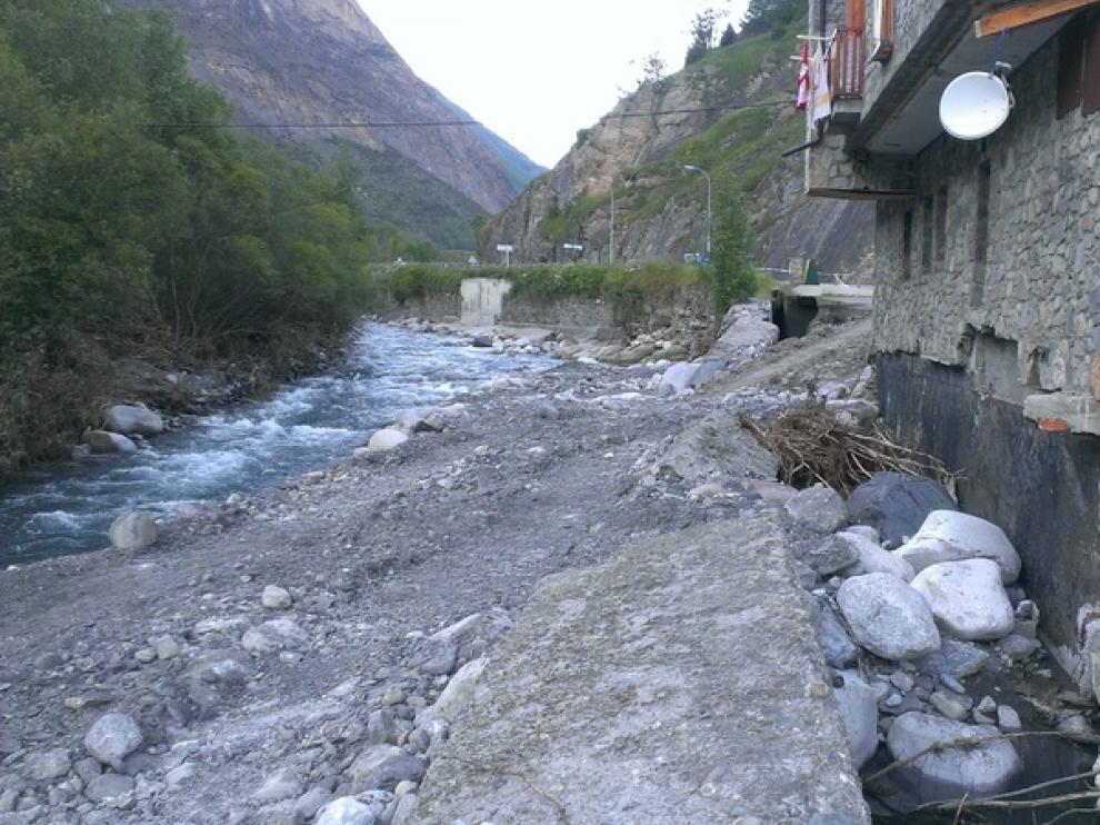 Imágenes de la riada