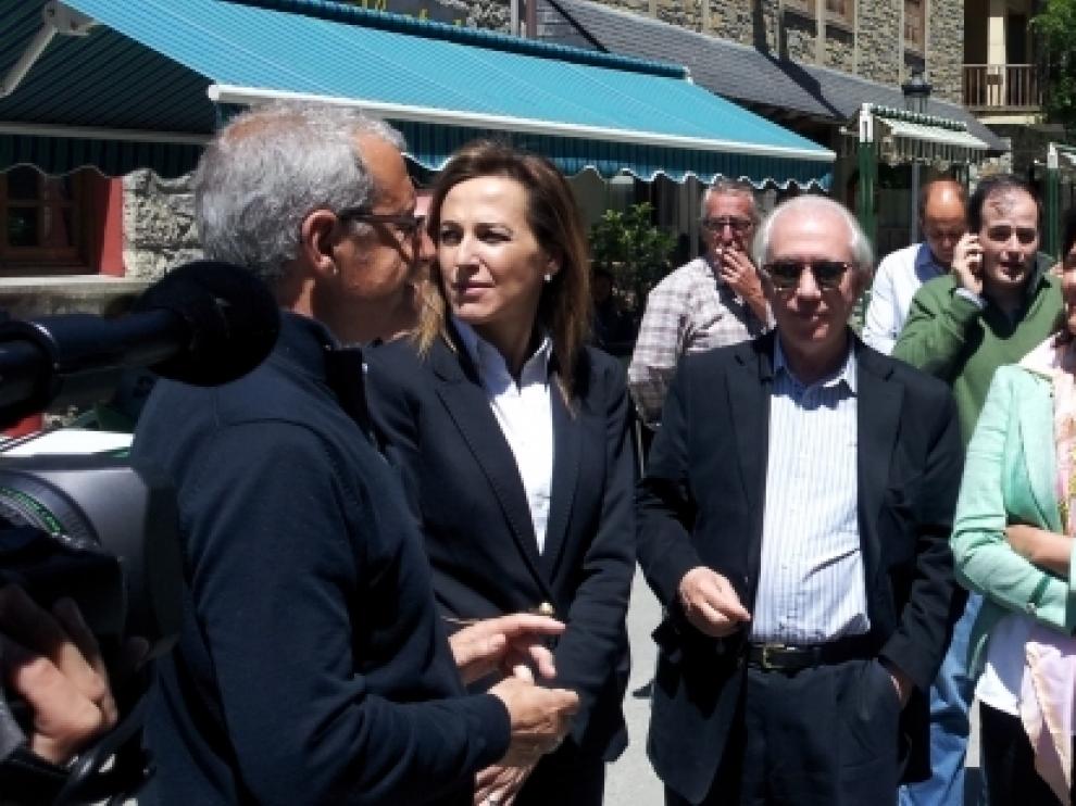 La secretaria de Estado de Turismo, Isabel Borrego, visita Benasque