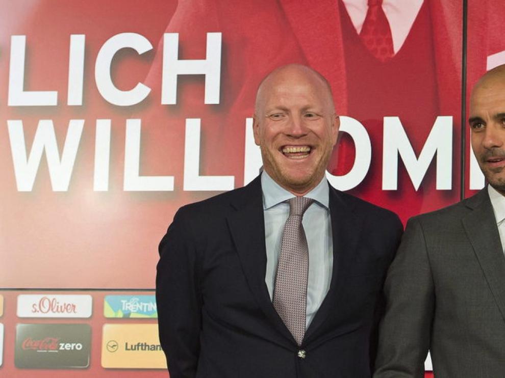 El nuevo entrenador del Bayern Múnich, el español Pep Guardiola