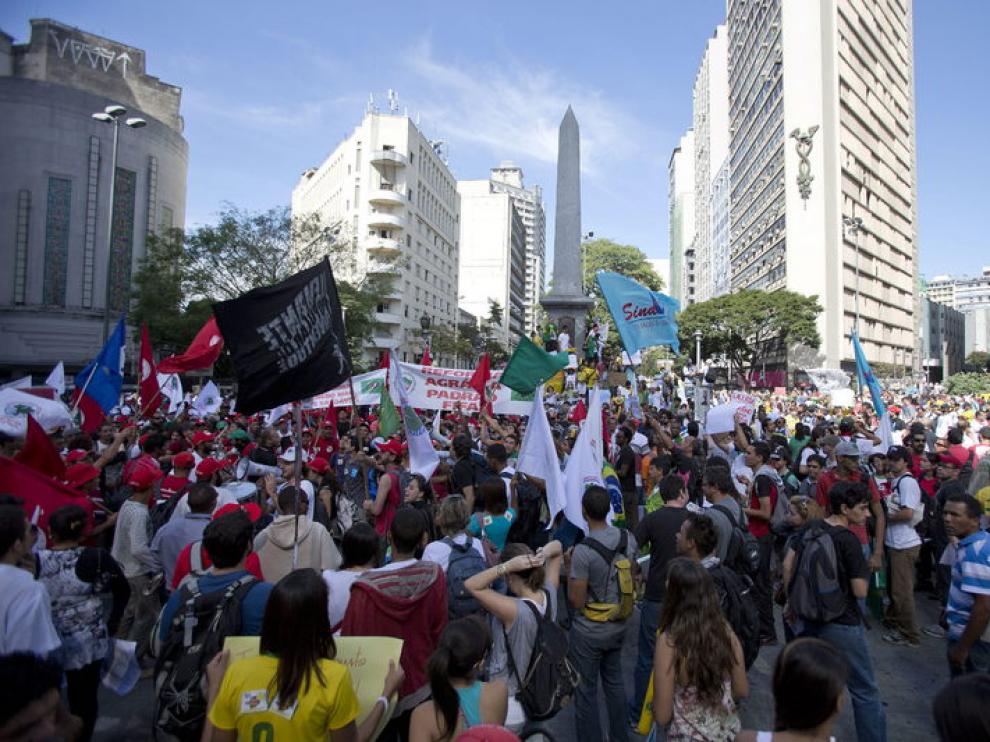 Las protestas han marcado el día a día en Brasil en las últimas semanas