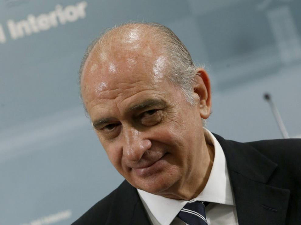 El ministro del Interior, Jorge Fernández Díaz