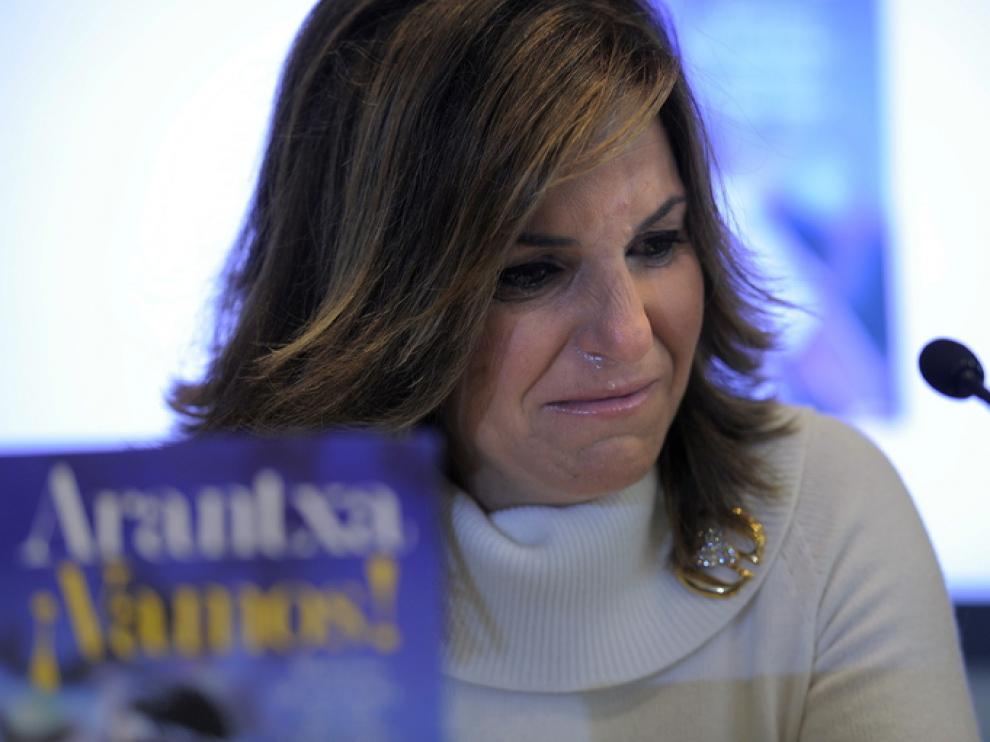 Arantxa Sánchez Vicario, en la presentación del libro en el que explica la polémica con sus familiares
