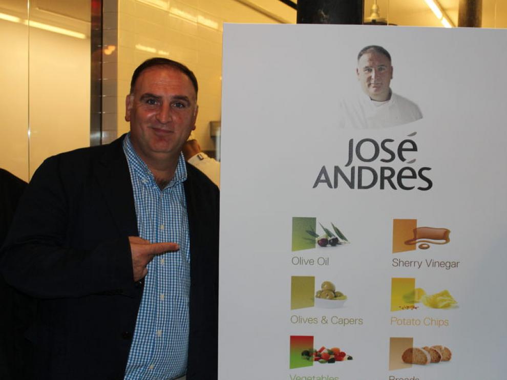 José Andrés en un acto promocional