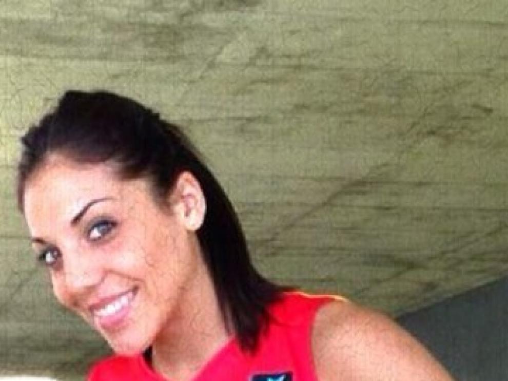 La aragonesa Cristina Ouviña en la selección