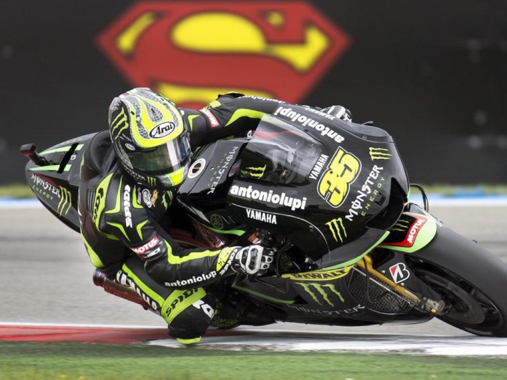 Crutchlow, en los entrenamientos oficiales del GP de Holanda