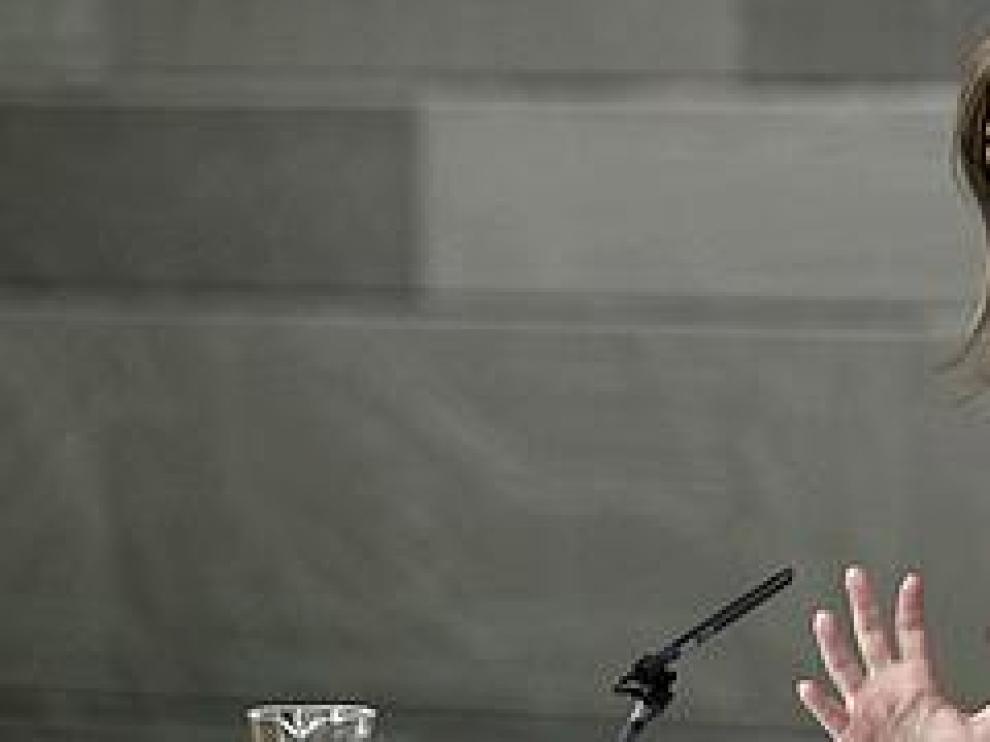 Soraya Sáenz de Santamaría, tras un Consejo de Ministros