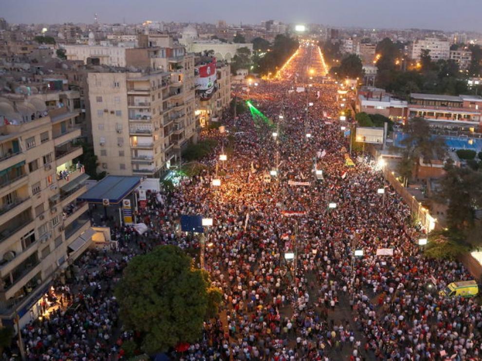 Protestas en El Cairo
