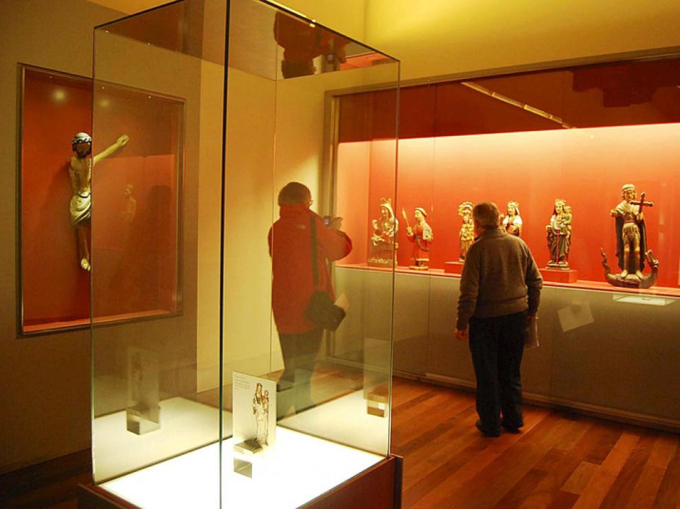El Museo Diocesano de Barbastro guarda su sitio a las piezas retenidas en Lérida