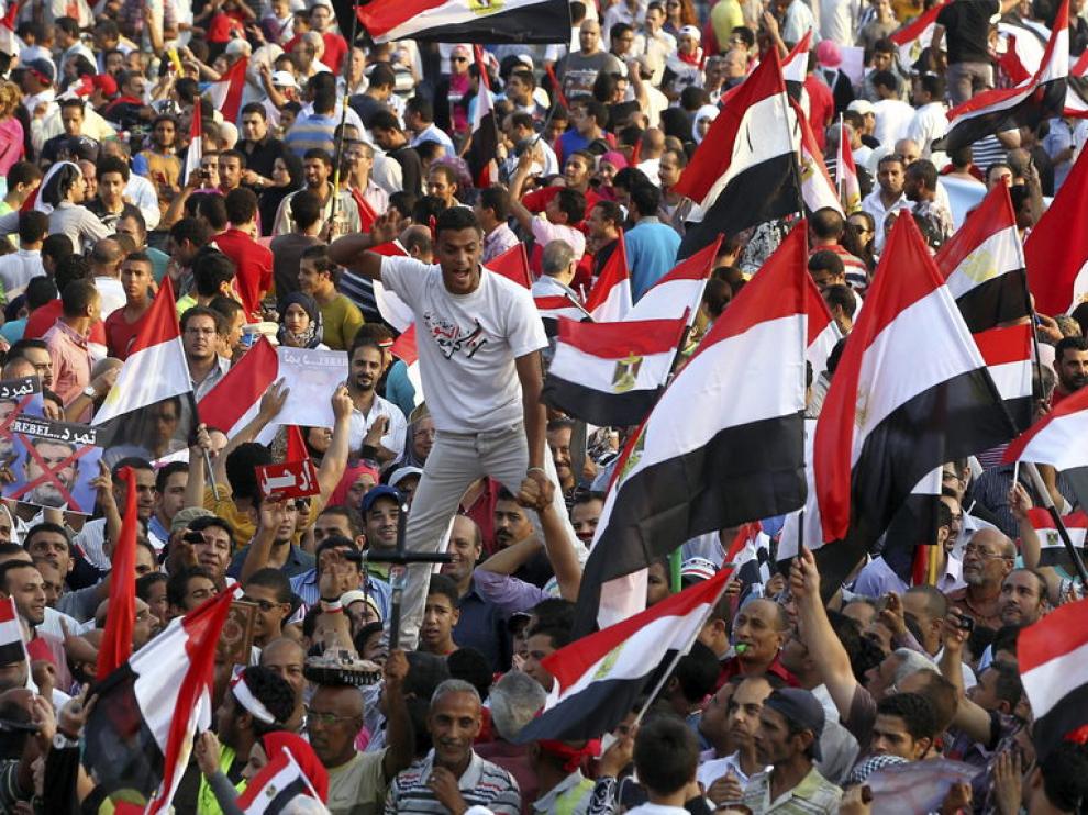 Protesta contra Mursi