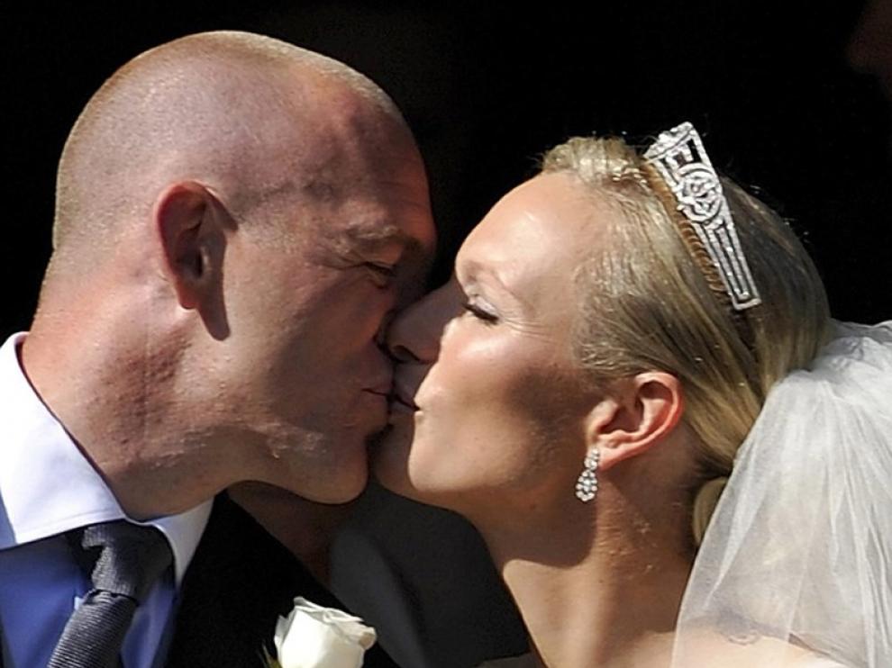 La boda de Zara Phillips con Mike Tindall