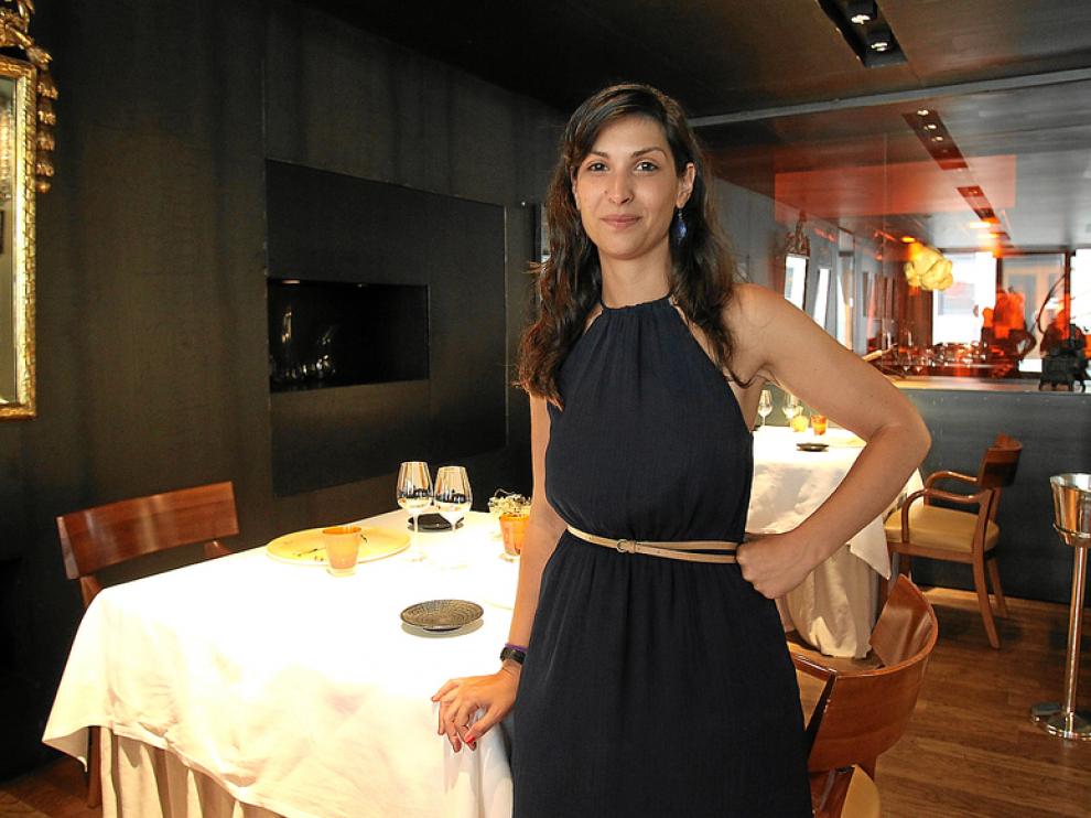 Regina Santamaría, ayer en la sala del Can Fabes, explicó por qué se echa el cierre