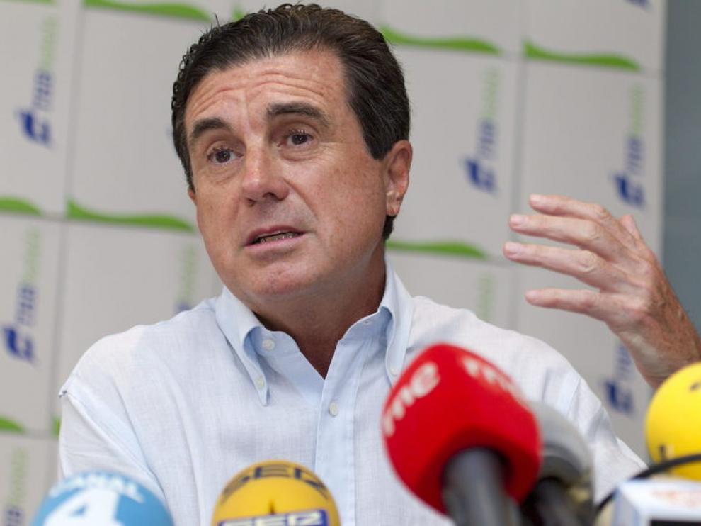 Jaume Matas durante su comparecencia