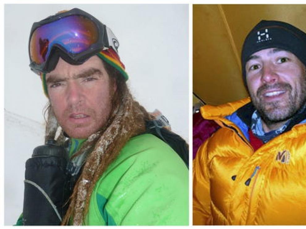 Los tres alpinistas desaparecidos
