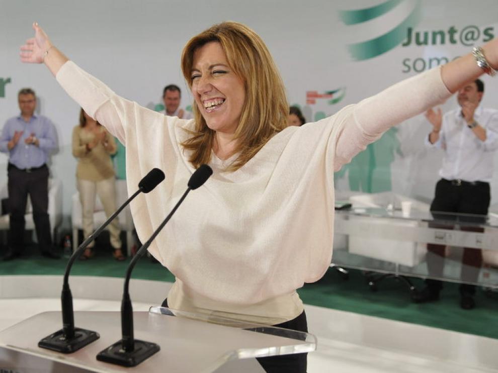 La consejera de la Presidencia y candidata a la Presidencia de la Junta de Andalucía, Susana Díaz
