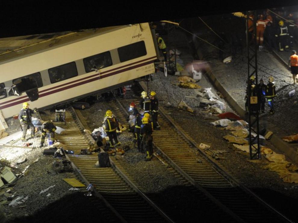 Accidente de tren en Santiago