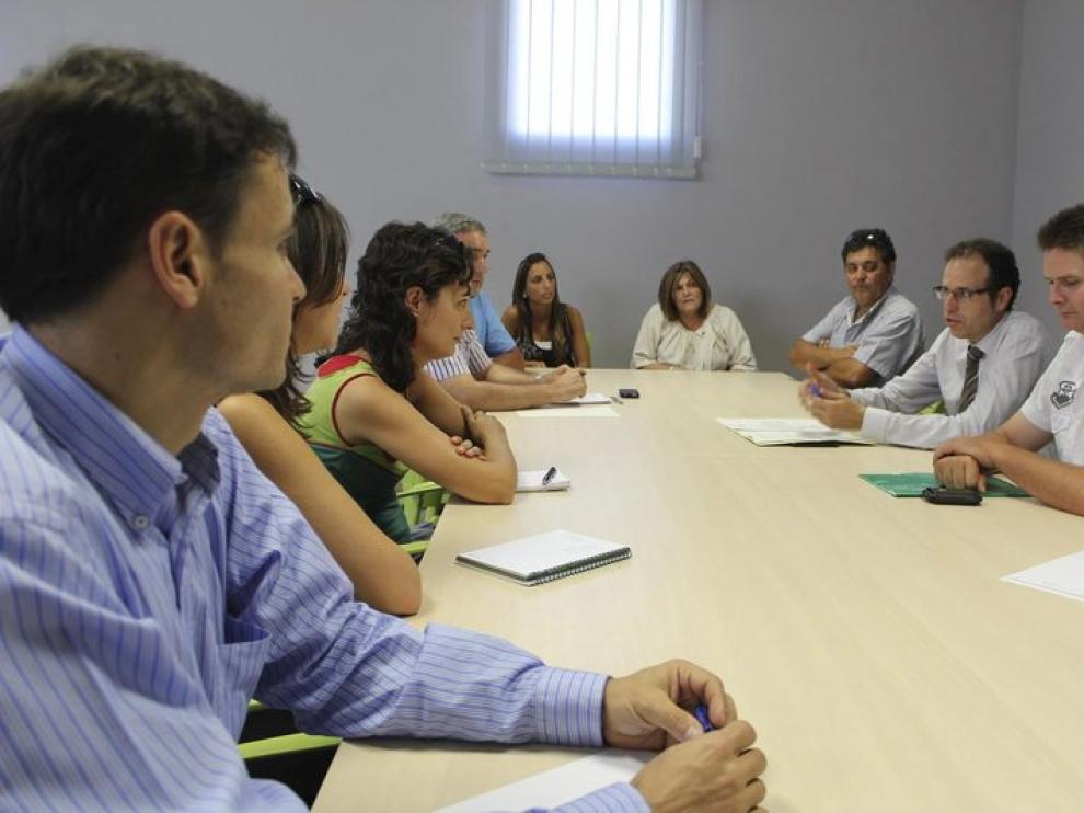 Encuentro sobre el nuevo mecanismo de excedentes de fruta en Fraga