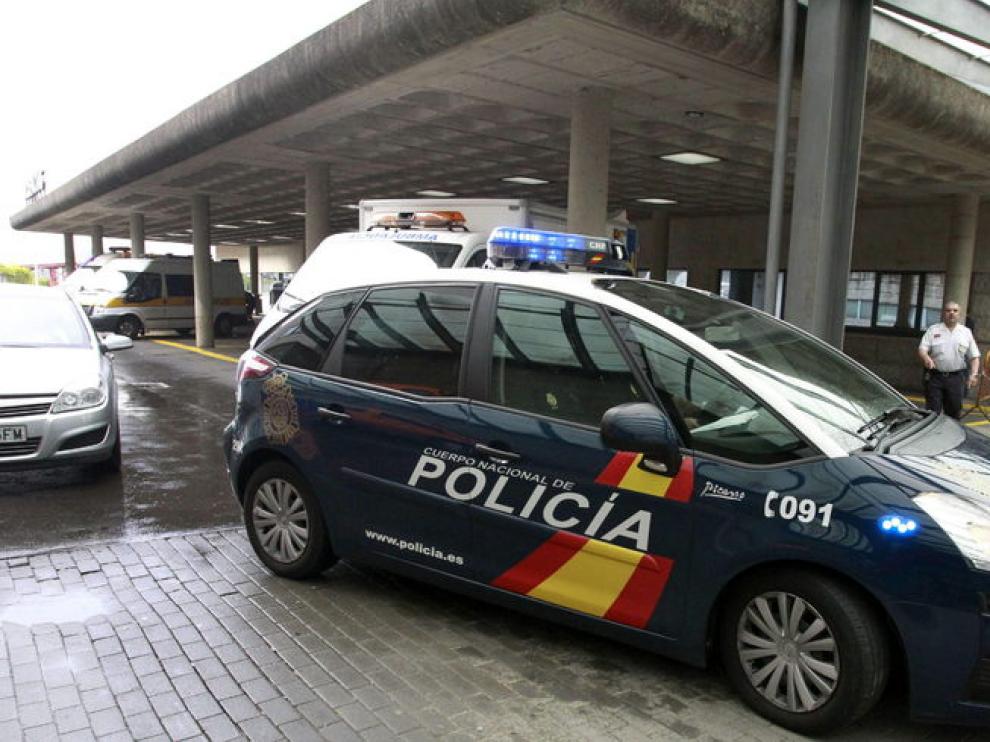 Un coche de la Policía Nacional ha trasladado al maquinista a comisaría