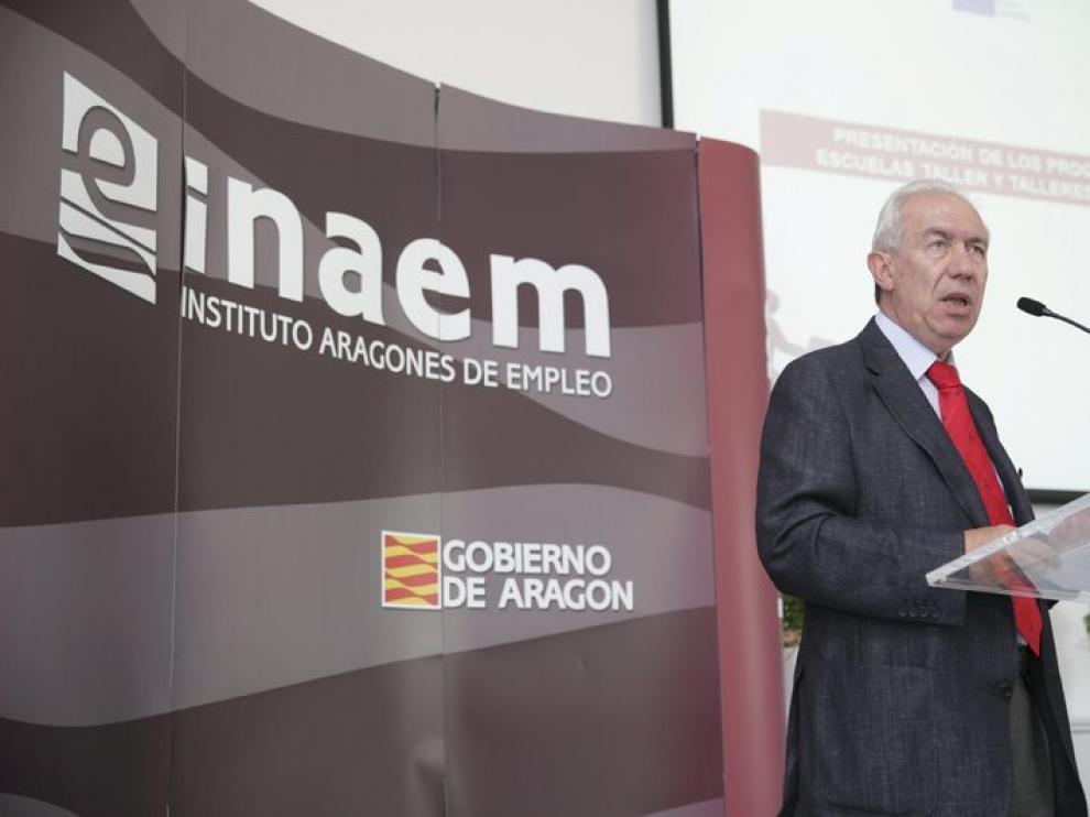 El consejero de Economía y Empleo, Francisco Bono