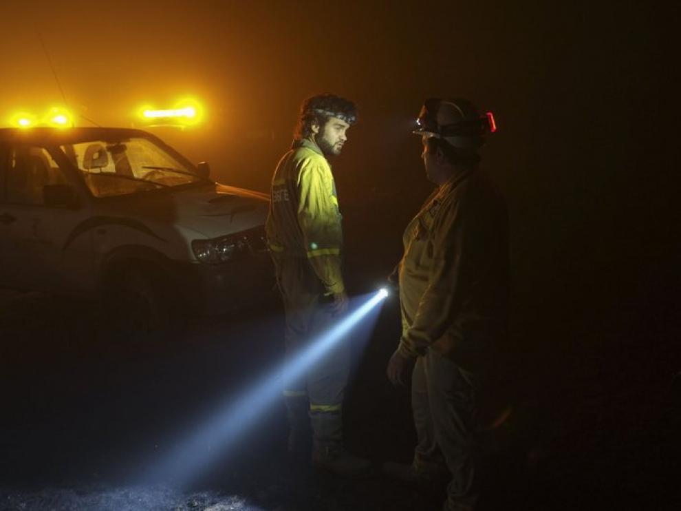 En el incendio forestal de Valdepeñas de la Sierra han ardido unas 1.300 hectáreas