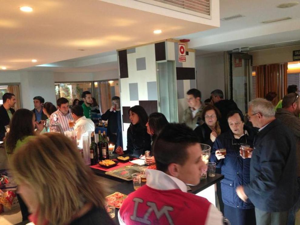 Inauguración del local en Puerta Cinegia