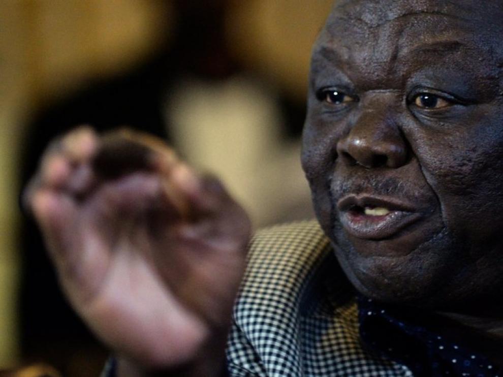 Morgan Tsvangirai, l&iacute;der del opositor MCD