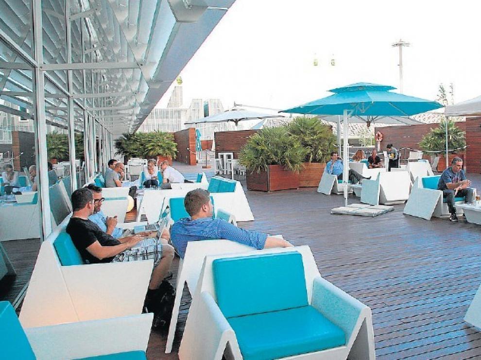 La terraza del Restaurante Celebris