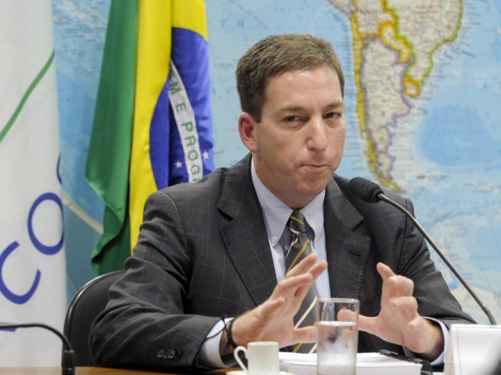 El reportero de The Guardian, Glenn Greenwald.